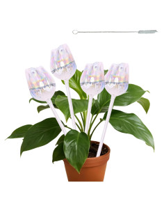 Esferas de Riego Automático Tulip ZenQeek - 4 Pcs Vidrio