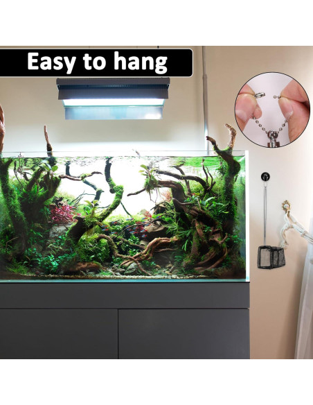 2 Piezas Red de Pesca Acuario QfwdfcTrenz Nylon 8x8cm