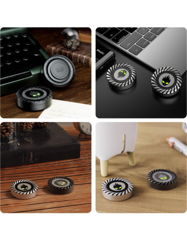 Spinner de Estrés Metálico 3-en-1 Berotok Plata - Juguete EDC