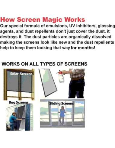 Dispensador de Pulverizador Screen Magic SM32T - Paquete de 2