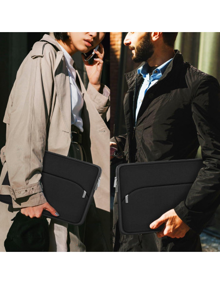 Funda para Laptop 14" MKLCCP Negra Slim con Bolsillo Funda para Laptop 14" MKLCCP Negra Slim con Bolsillo