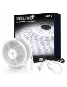 Tira de LED Dimmable VOLIVO 15.24m 24V 6500K Luz Diurna
