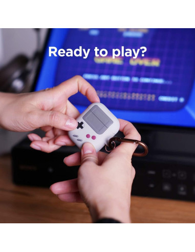 Estuche de Silicona Elago AW5 para AirPods 1 y 2 - Gris Claro