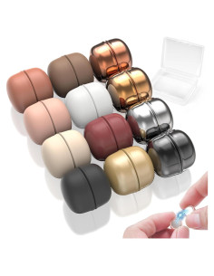 12 Imán para Hijab DJKYT Clips Magnéticos Sin Pin - 1.22cm