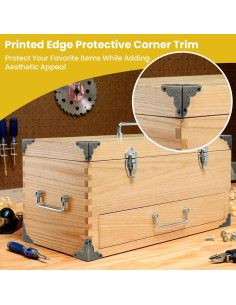 Guardia de Esquina Vintage U BAN U - 24 Piezas Bronce 25mm 2