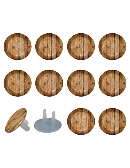 Cubiertas de Enchufe de Seguridad para Bebés - 12 Piezas