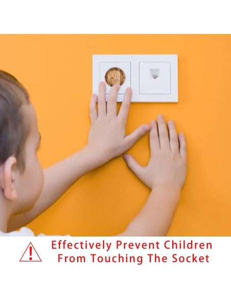 Cubiertas de Enchufe de Seguridad para Bebés - 12 Piezas