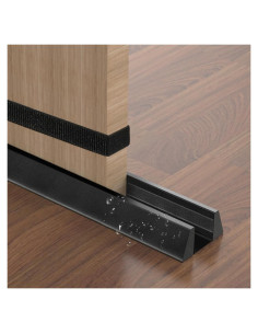 Tapón de Corrientes Lewondr 91.44 cm Impermeable Negro