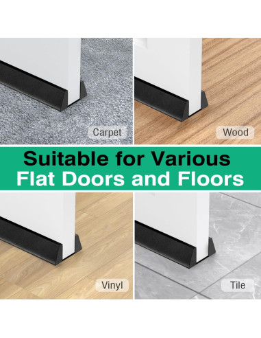 Tapón de Corrientes Lewondr 91.44 cm Impermeable Negro