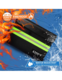 Bolsa de Documentos a Prueba de Fuego Lviedoy 35.5x25.4cm 2