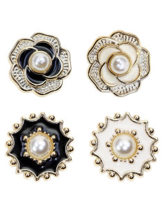 Pines Magnéticos Penta Angel 4 Pcs Sin Enganche para Hijab