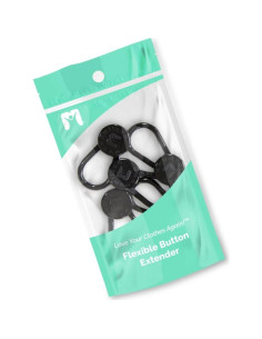 Extensor de Pantalón con Botón Más de Mí para Amar - Negro 2