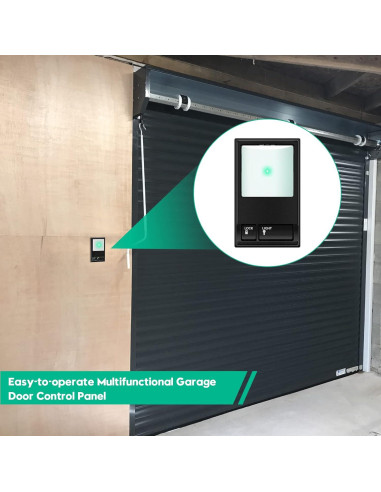 Panel de Control Garaje Briidea MK-048, Teclado Multifuncional