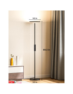 Lámpara de Pie LED PreeOtti 40W Regulable 3 Temperaturas 2