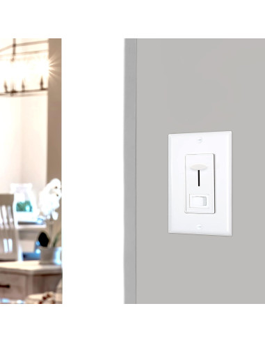 Interruptor de Luz Regulable Maxxima MEW-DM600 Blanco 600W