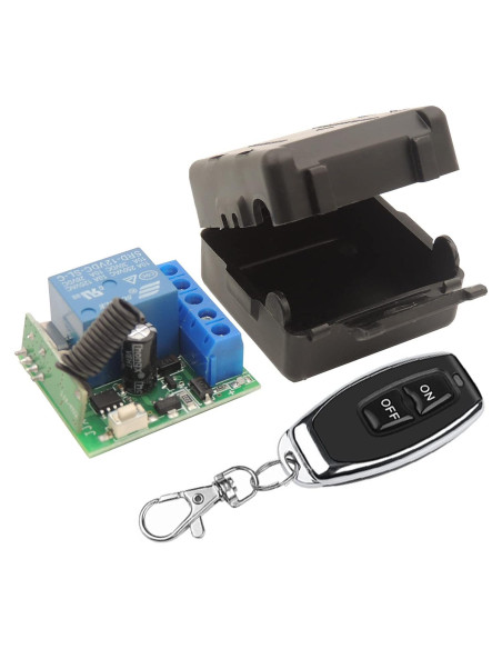 Interruptor Control Remoto Inalámbrico DieseRC 12V 1CH RF