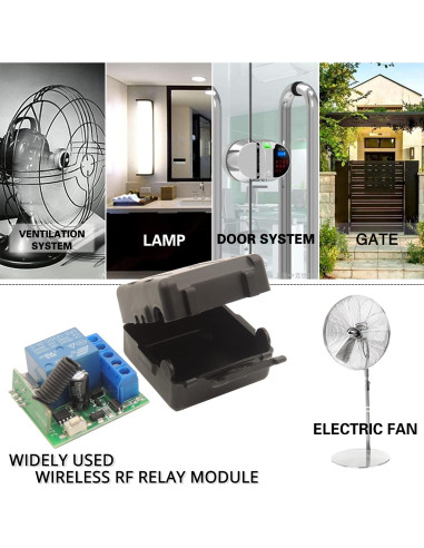 Interruptor Control Remoto Inalámbrico DieseRC 12V 1CH RF