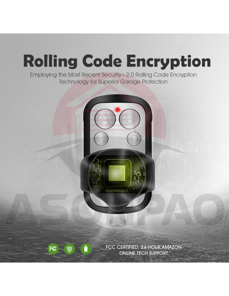 Control Remoto Universal LiftMaster 893MAX 2 Pak para Garaje