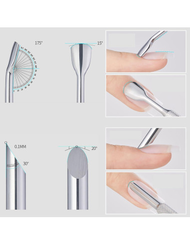 Cortador de Uñas Acrílicas KAAGEE con Medidor y 15 Imanes