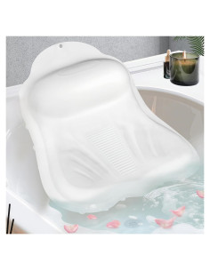 Cojín de baño inflable Starotatess de silicona ajustable