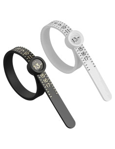 Herramienta de Medición de Talla de Anillo TANJIN 1-17 Reutilizable