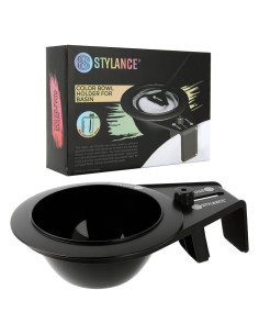 Tazón de Mezcla para Tinte de Cabello Stylance Negro 23.9x15.5cm