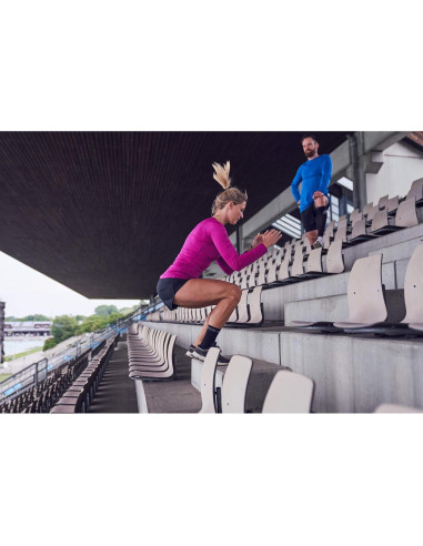 Manga de Compresión para Tobillo CEP Ortho Unisex Negro Gris