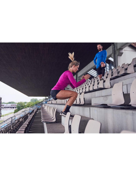 Manga de Compresión para Tobillo CEP Ortho Unisex Negro Gris