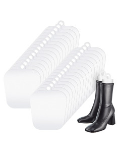 30 Insertos Soporte para Botas Altas Domensi 40.64 cm Transparente