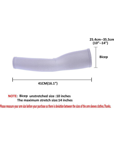 Manga de brazo deportiva XINFIRE negra con protección UV