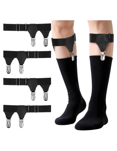 4 Sujetadores de Calcetines Antideslizantes Classicseali