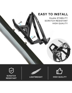 Soporte para Botella de Agua de Bicicleta Binudum Negro 2