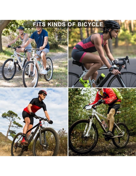 Soporte para Botella de Agua de Bicicleta Binudum Negro