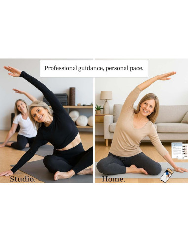 Tarjetas de Ejercicio de Pilates Core Time - 56 Tarjetas