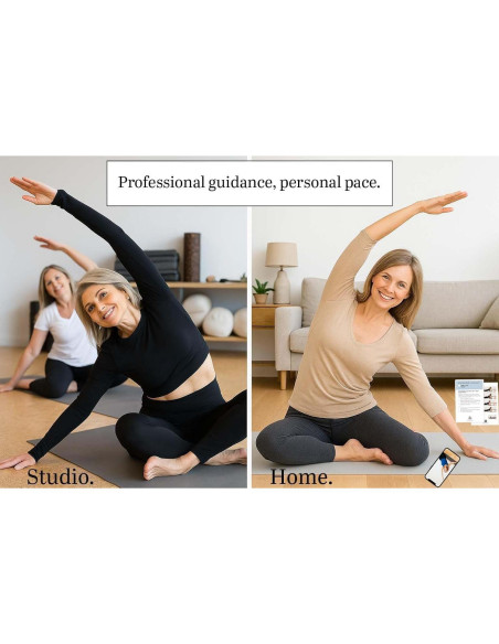 Tarjetas de Ejercicio de Pilates Core Time - 56 Tarjetas