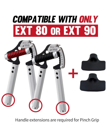 Pinch Grip GD para IRON GRIP EXT 80/90 - Agarrador de Fuerza