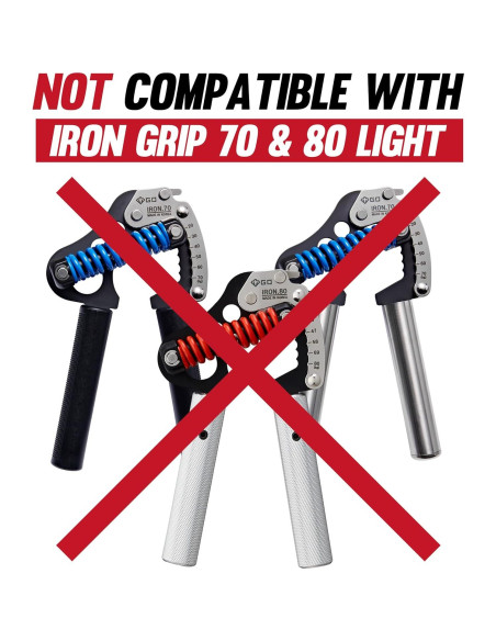 Pinch Grip GD para IRON GRIP EXT 80/90 - Agarrador de Fuerza