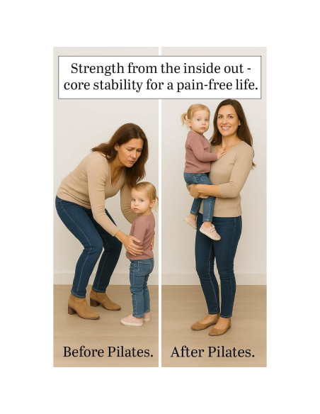 Tarjetas de Ejercicio de Pilates Core Time - 56 Tarjetas