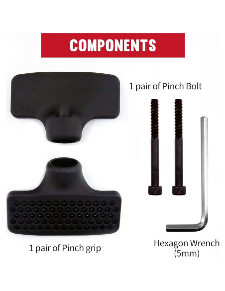 Pinch Grip GD para IRON GRIP EXT 80/90 - Agarrador de Fuerza