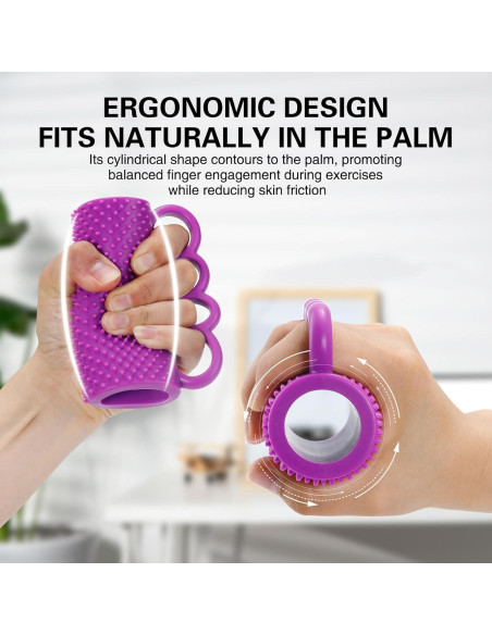 Pelota de Ejercicio para Manos Lerboai - Terapia Artritis Rosa