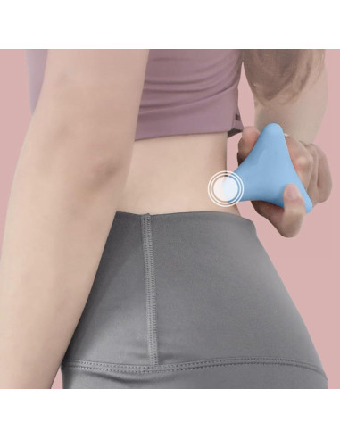 Bola de Masaje OULIGET para Alivio de Estrés - Azul