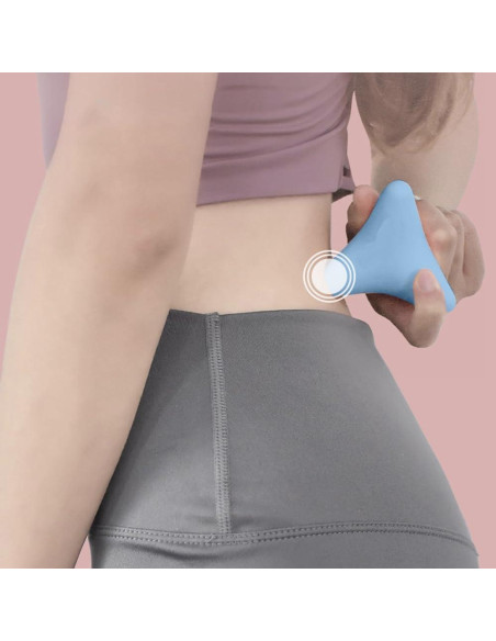 Bola de Masaje OULIGET para Alivio de Estrés - Azul