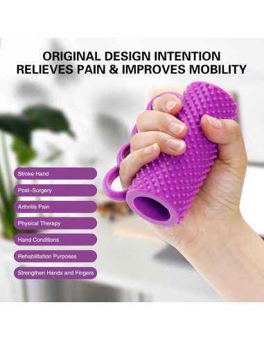 Pelota de Ejercicio para Manos Lerboai - Terapia Artritis Rosa