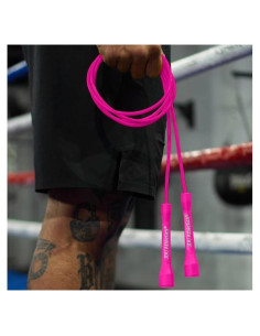 Cuerda para Saltar Ajustable JDU Athletics Rosa 11FT - Boxeo