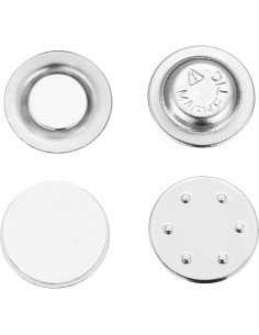 BBTO 24 Piezas Etiquetas de Nombre Magnéticas Redondas 1.7 cm 2