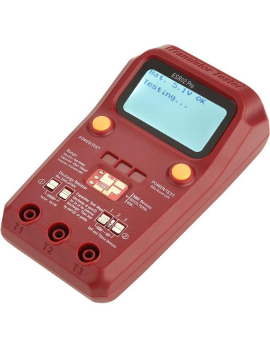 Probador de Transistores BSIDE ESR02 con Pantalla LCD Grande