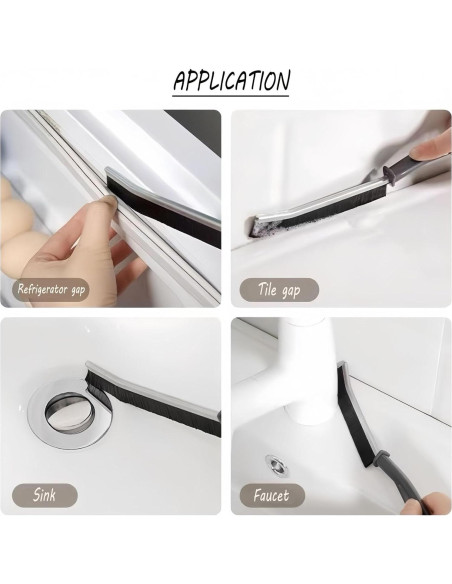 Juego de limpieza 12 piezas Durikant - Cepillos y raspadores