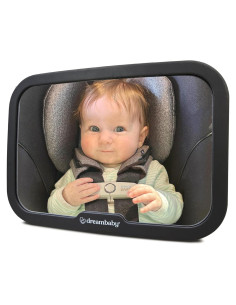 Espejo Convexo Ajustable Dreambaby 360 para Bebé - Negro