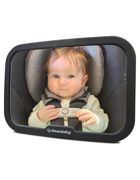 Espejo Convexo Ajustable Dreambaby 360 para Bebé - Negro