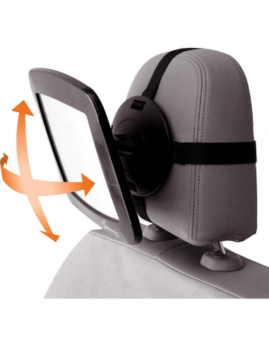 Espejo Convexo Ajustable Dreambaby 360 para Bebé - Negro